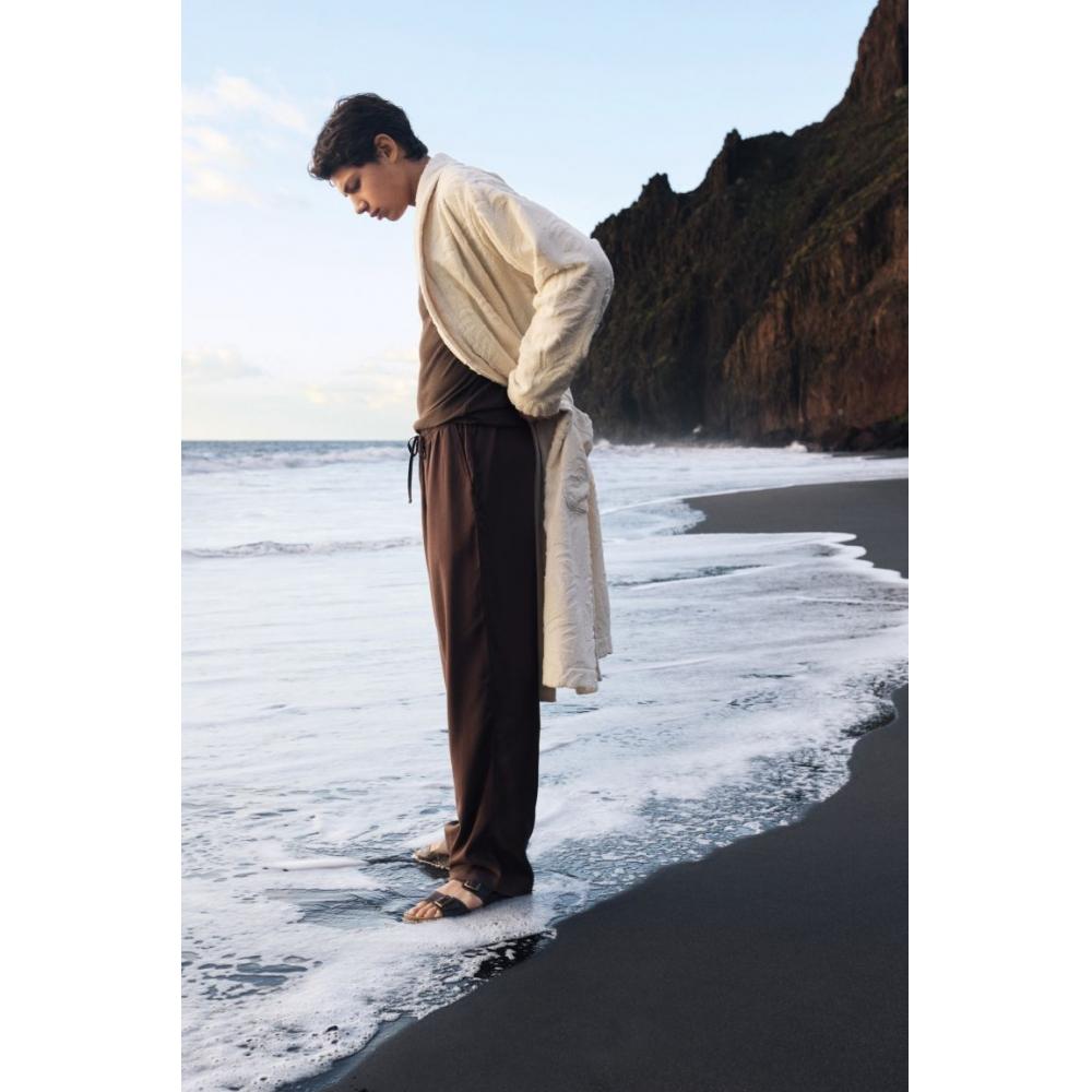 H M Terry nigHtgown ligHt Beige