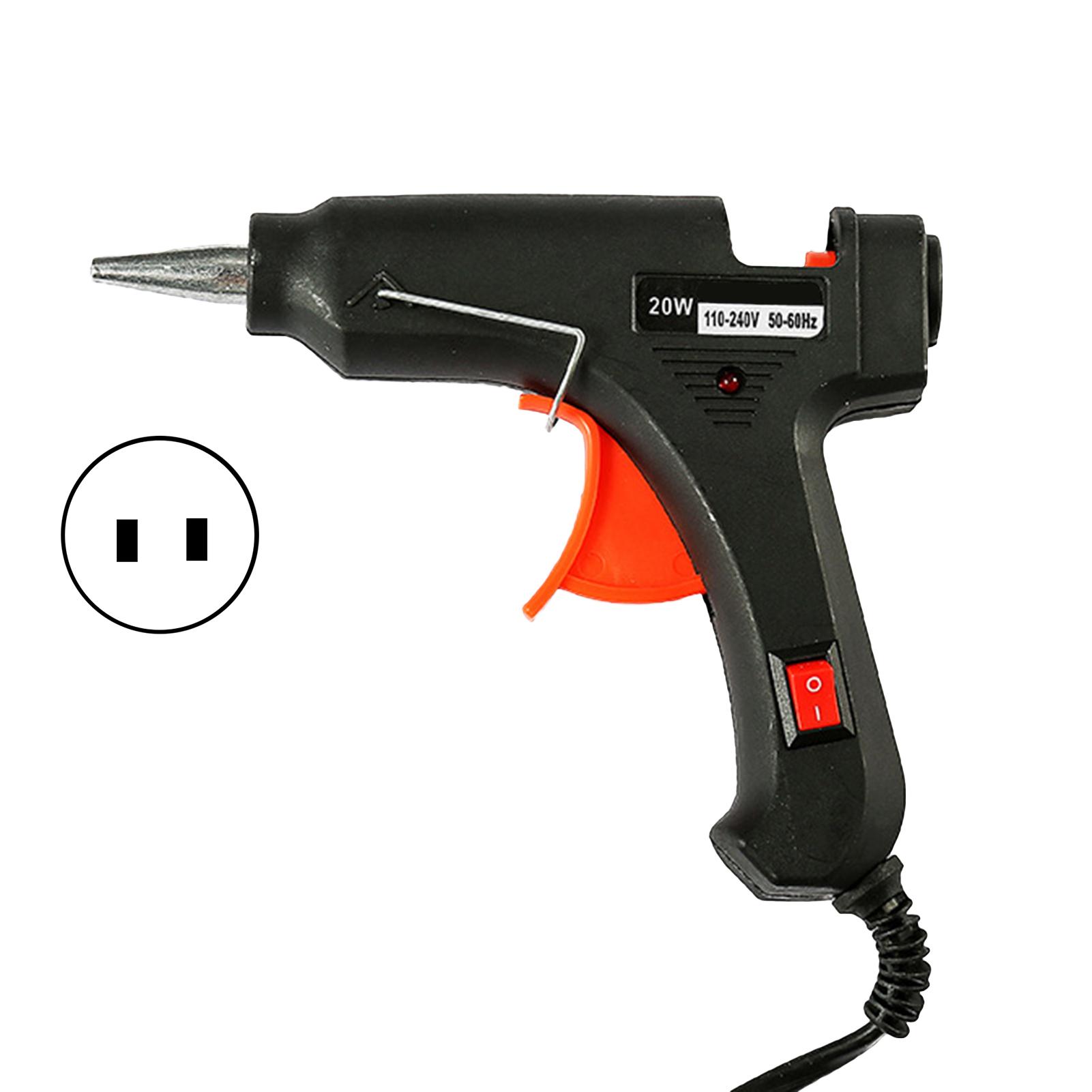 

20 Вт нейлоновый пластиковый электрический термотемпературный клей DIY инструмент для ремонта *US Plug чёрный