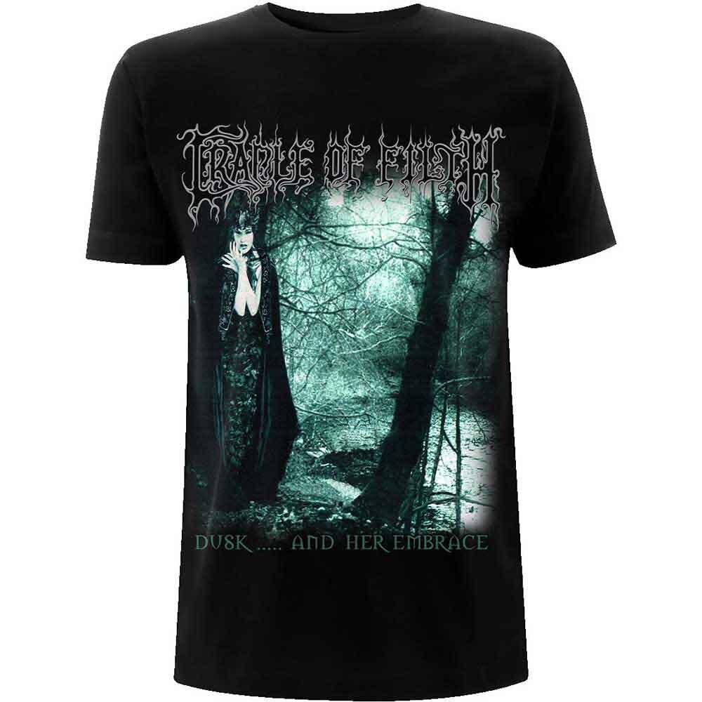 Черная футболка Cradle Of Filth  Dusk And Her Embrace  - НОВАЯ ОФИЦИАЛЬНАЯ Унисекс Футболка L
