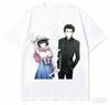 Steins Gate Baumwoll-T-Shirt 2026 Neues Modell Shirt Persönlichkeit Kleidung Ganzjahreskleidung Kurz Streetwear Trendiges hochwertiges T-Shirt