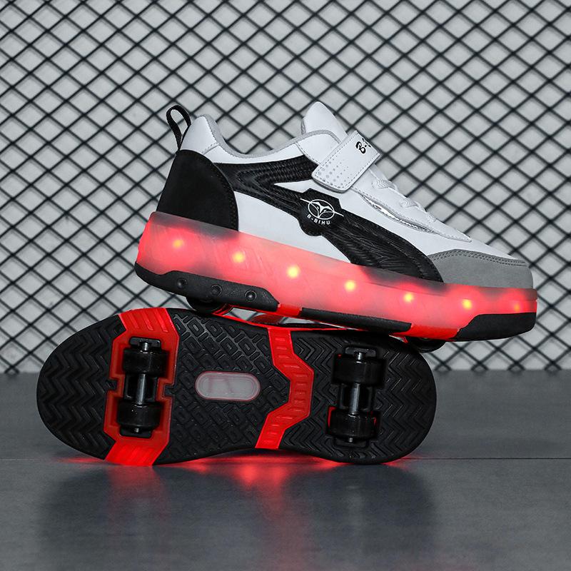 2025 New Children's Roller Skates for Boys and Girls Casual Outdoor Sports Shoes Gifts for Kids and Adults
