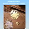 Exquisite Metal Bookmarks Portable Students Reading Tool Hollow Hot Stamping Bookmark Long Tassel Bookmarks