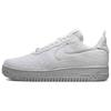 Mens Air Force 1 Crater Flyknit Next Nature Triple White Men Sneakers Summit-White Platinum-Tint DM0590-100