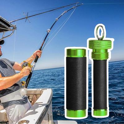 Line Pull Rod Aluminum Alloy Anti-Slip Snag Line Pulling Hook Tying Knot For Hand Protection Fishing Reel Knot Tightening Tools
