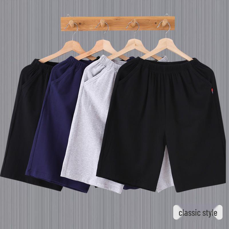 Men's Plus Size Cotton Summer Pajama Shorts - Casual & Lightweight Home Wear