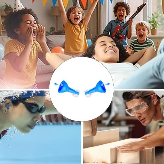 45659 Pairs Inflatable Earplugs Noise Reducing Hearing Protection Earplugs Waterproof