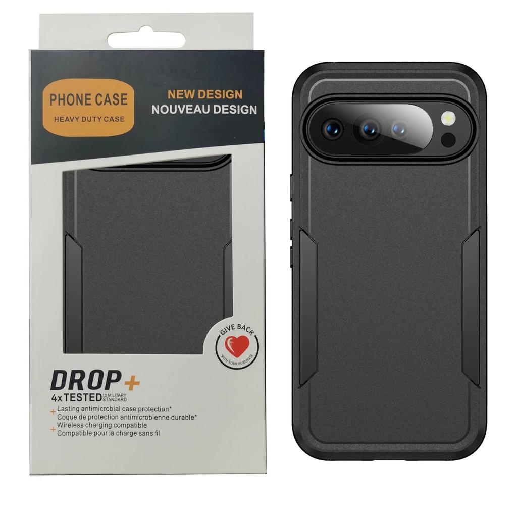 Heavy Duty Military Hybrid Dual Splicing Color Layer Case for IPhone 17 Air 16E 15 14 13 12 11 Pro Max Plus Rugged Armor Shockproof Hard Protect Cover