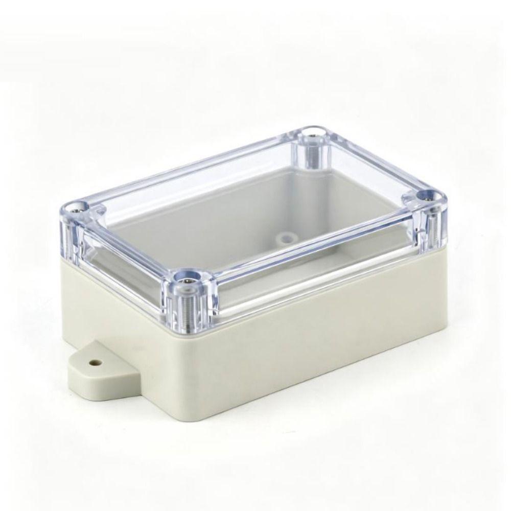Waterproof ABS Plastic Box Power Case Black/White Enclosure Electronic Instrument Housing Case