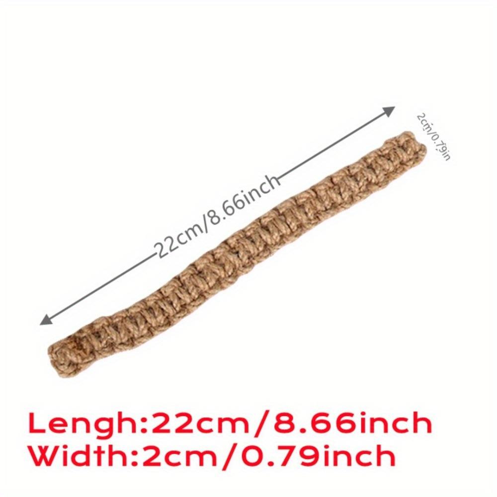 Curtain Tiebacks, Hand-woven Rope Curtain Tiebacks Minimalist Style Curtains, Hotel, Bedroom, Curtain Decoration