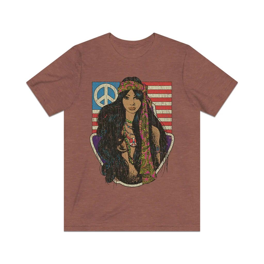 

Peace is Natural 1969 Vintage Men s T shirt 3XL
