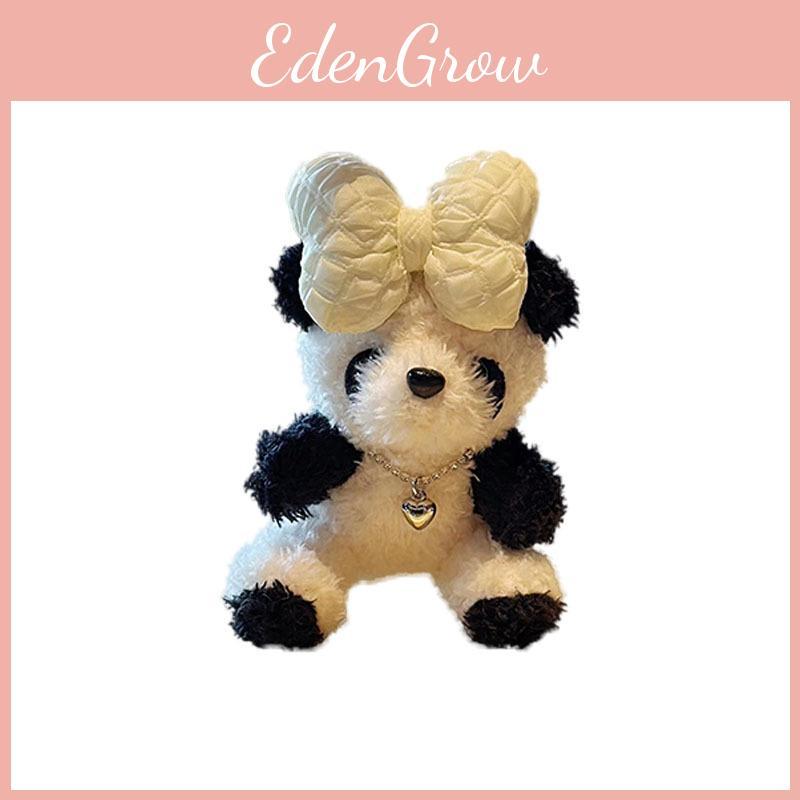 Bow Delightful Tie Panda Plush Keychain Cute Soft Key Ring Ideal For Gifts Creative