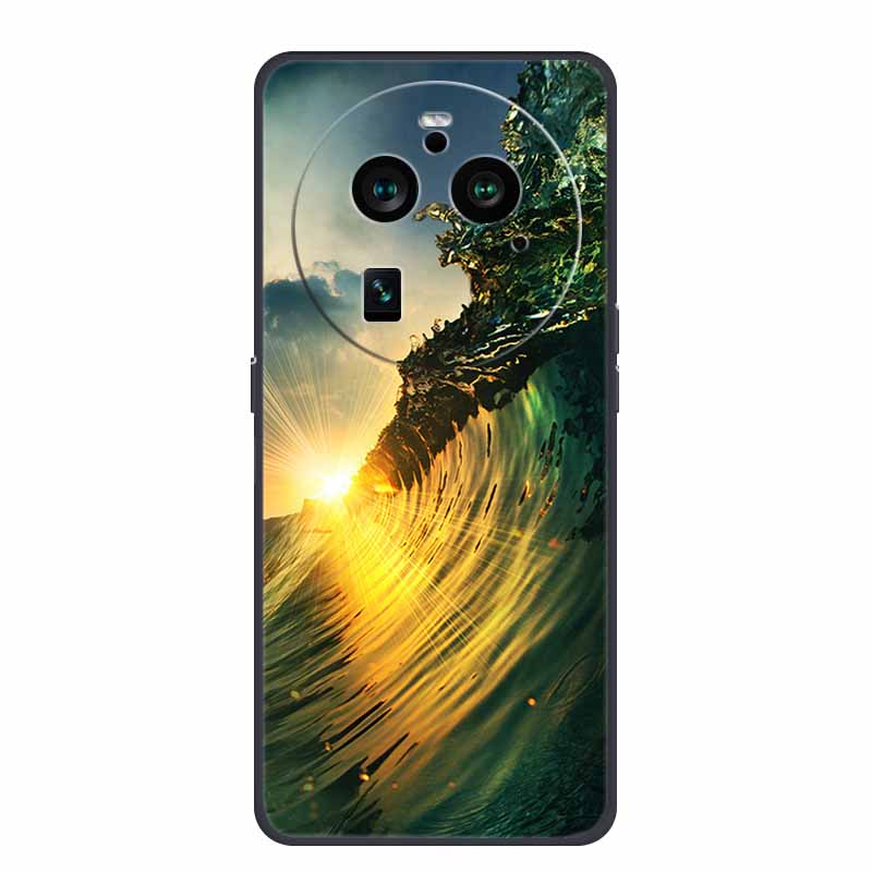 For OPPO Find X6 Pro Cases Fashion Soft Silicone Phone Covers For OPPO Find X6 5G Back Case Fundas Coque Bumper Find X6 X6Pro 5G