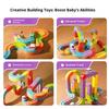 In Stock Electric Magnetic Track Set With Anti-Gravity Vehicles - 100+ Pieces Stem Building Toys, Creative Diy Railway Gift Toys