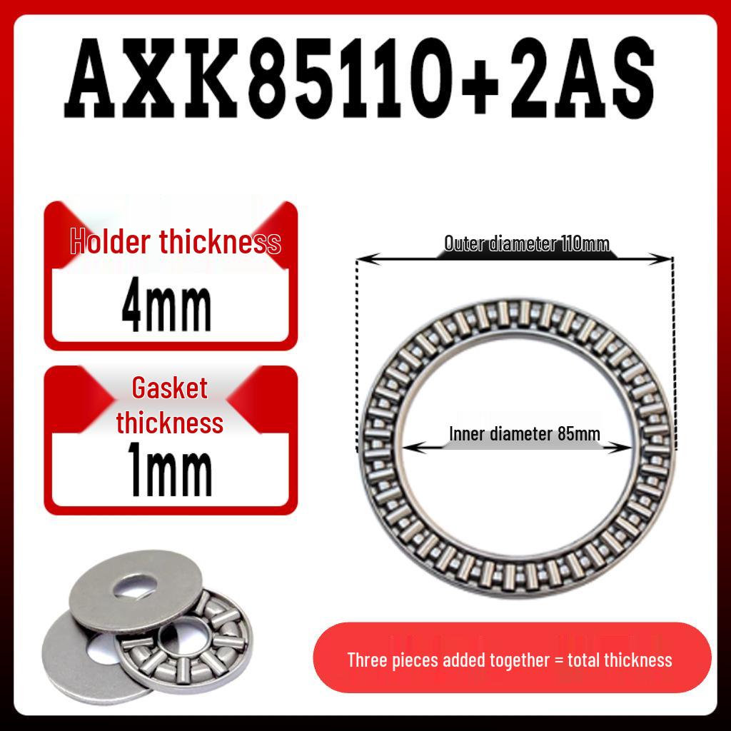 AXK Axial-Nadellager (Identifikation: 5-50 mm, Flach)