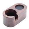 1 Piece Wood Barista Tamp Stand Espresso Tamper Mat Coffee Holder Maker