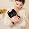 PP Cotton Black Cat Plush Toy Sitting Pose Meow Meow Plush Toys  Birthday Gift