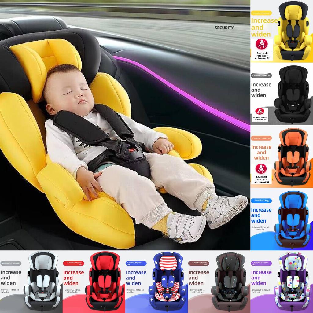 Baby Car Seat For Children With Comfort Padding For Road Safety