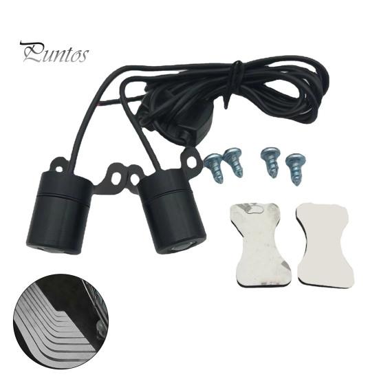 

2 шт. проекционные фары для мотоциклов, энергосберегающие, 3 Вт, супер яркие, простая установка, универсальные теневые фары для мотоциклов с крыльями ангела белый