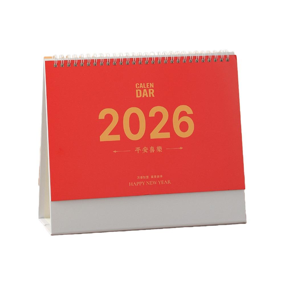 Chinese New Year Style 2026 Desk Calendar Month Date Display Monthly Planner Office Use