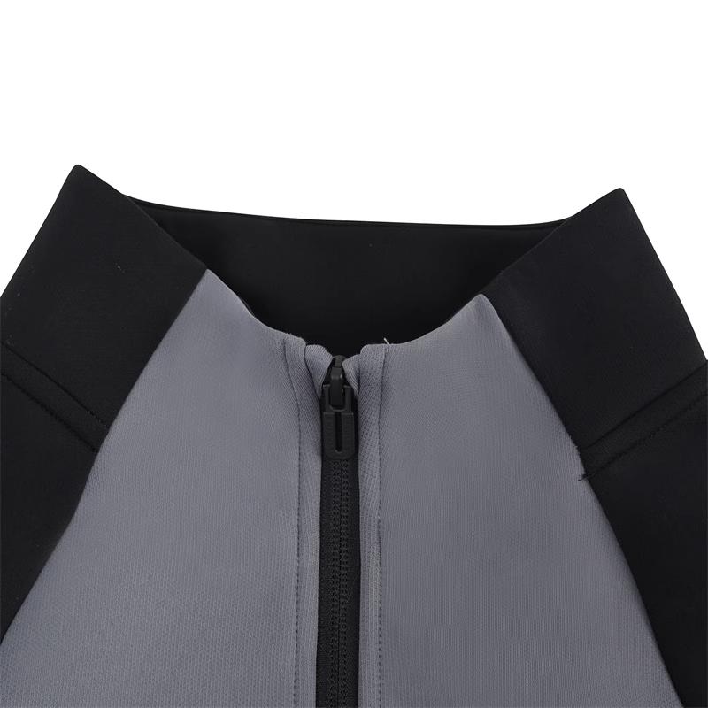 Li Ning Trendy Fashion Color Block Versatile Casual Comfortable Stand Collar Cardigan Sweatshirt Men Sweatshirt AWDVA85-3