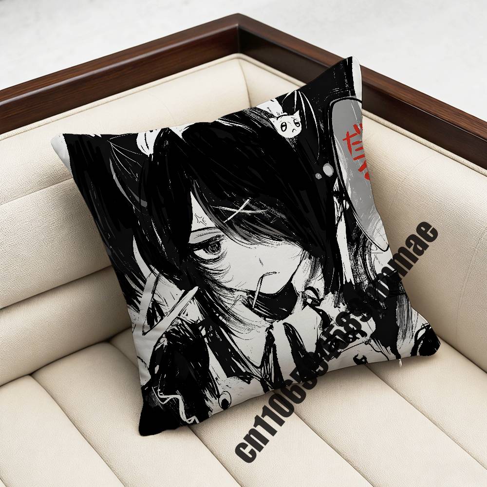 needy streamer overload KAngel Amechan Throw Pillow Case Sham For 30x30cm 45x45cm 50x50cm Square Office Cushion Cover