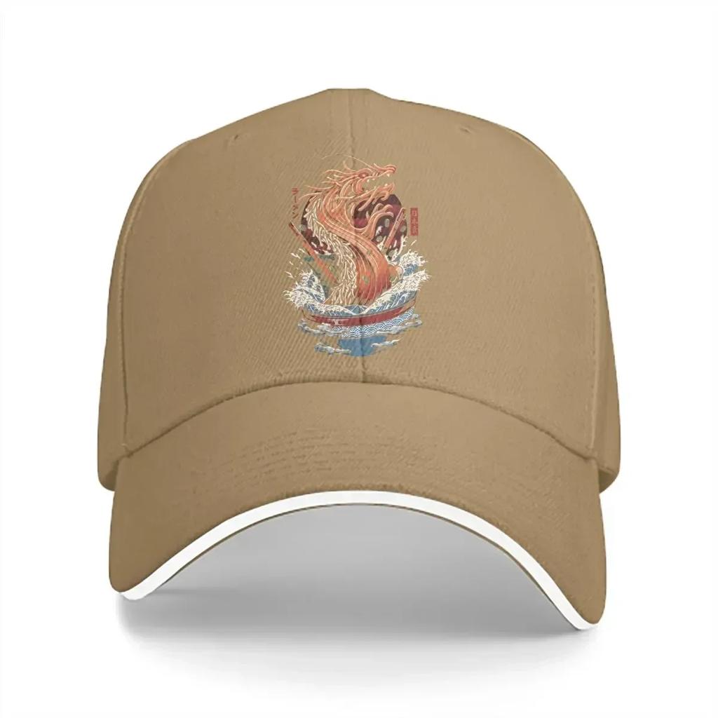 RaUnisex Dragon Solid Color Baseball Caps Peaked Cap Dragon Design All Seasons Travel Adjustable Sun Shade Hats for Unisex Women