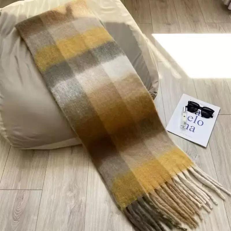 2025 Versatile Women's Korean-Style Cashmere Scarf for Autumn/Winter