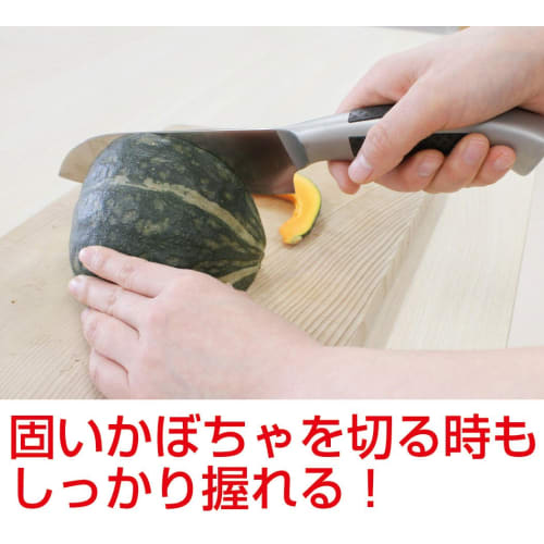 Sanbelm Kitchen Anti-Slip Stickers, Black, 4 Sheets, Long Package, Anti-Slip Stickers for Knives, Made in Japan, K63512