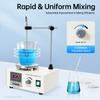 Digital LED Display Magnetic Stirrer, Constant Temperature Control Magnetic Stirrer, Laboratory Magnetic Stirrer with Stir Bar