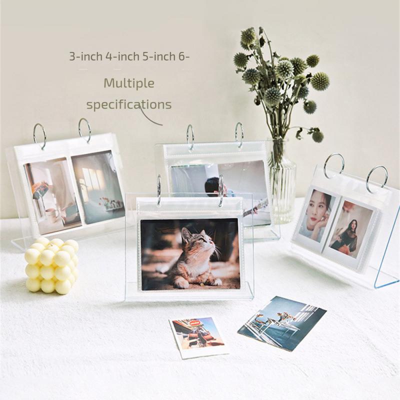 Creative Writing Book Double Sided Acrylic Photo Album Transparent Album Transparent Inner Page Home Decorations Durable