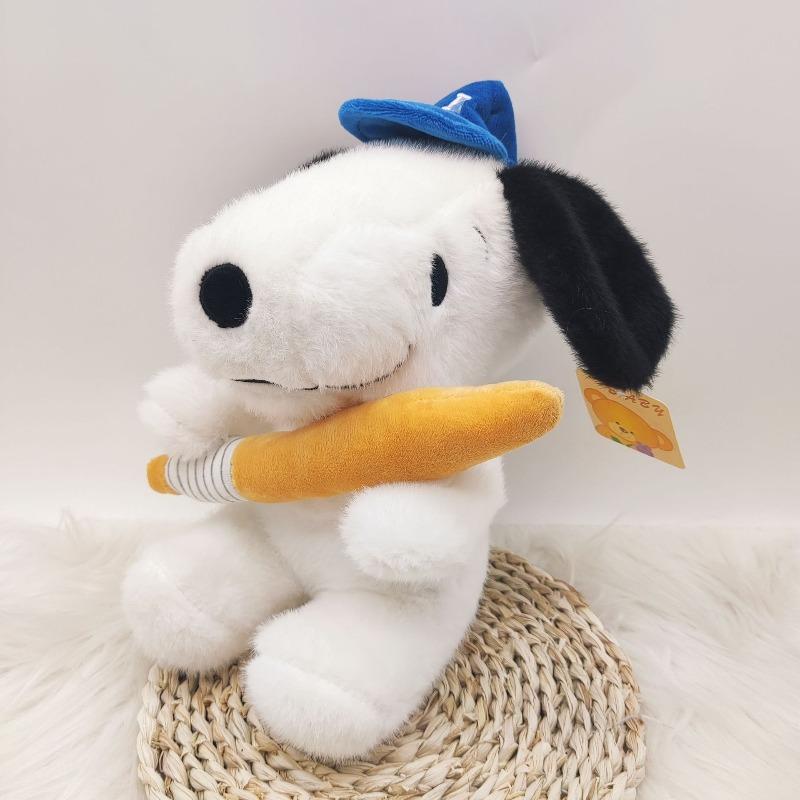 Kawaii New Snoopy Doll Cute Cartoon Plush Toy Pillow Doll Doll Room Ornaments Girls Birthday Gift Christmas Gift