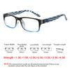 TUREZING Presbyopia Eyeglasses Diopter+10+20+30+40+50+60 Men and Women High Defin+itio+n Op+tica+l Le+ns S+pring Hinges Reading Eyeglasses