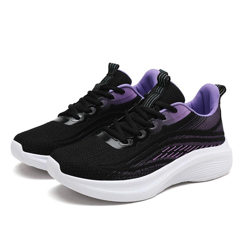 Summer new women's shoes large mesh breathable versatile soft sole casual shoes light running sports shoes mesh women's summer
