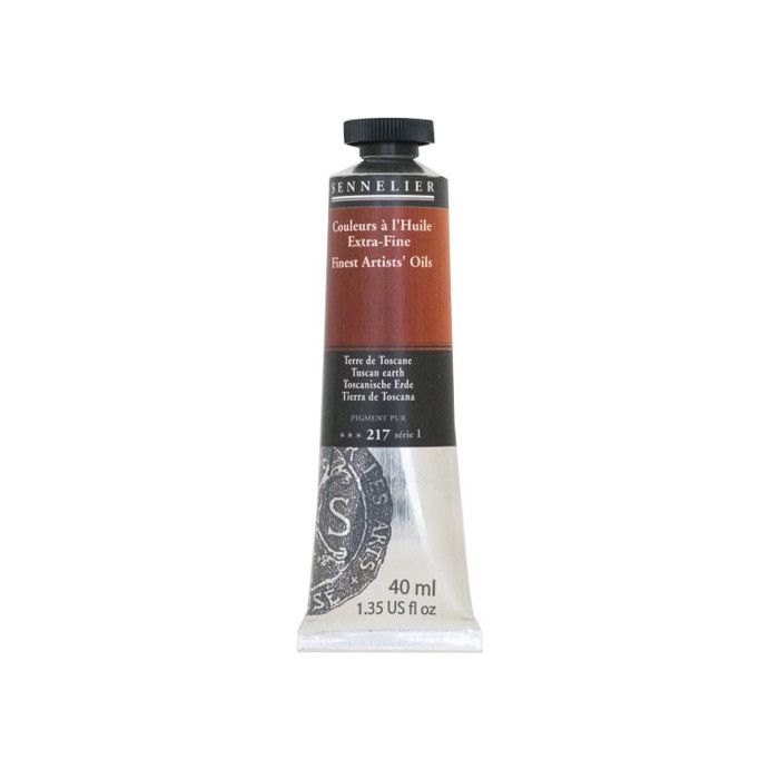 Oil Paint - Sennelier - Terre De Toscane - 40ml - Brown - Advanced