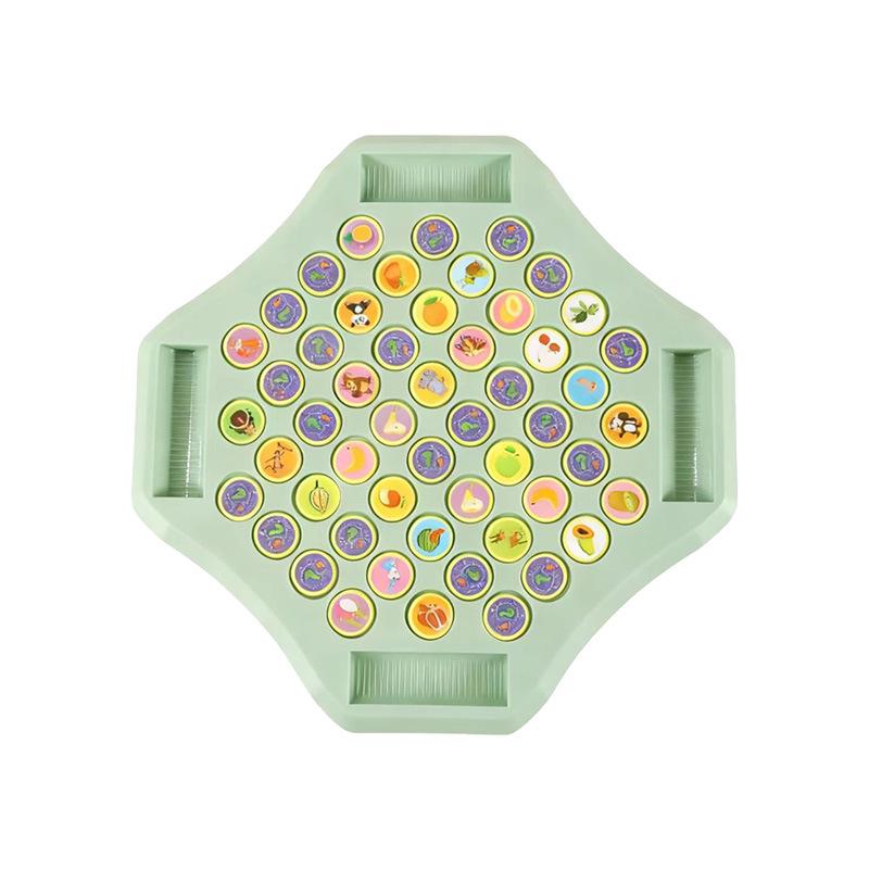 Memory Match-3 Battle Board: Interactive Parent-Child Educational Game