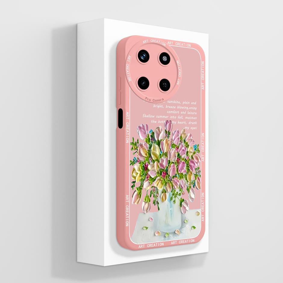 For Oppo Realme 11 4G Case Cute Panda Cartoon Style Liquid Silicone Casing For Oppo Realme11 4G New Design Prevalent Phone Funda