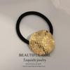 Minimalist Metal Hair Ring - New Korean Style High-End Ponytail Tie Rubber Band.