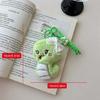 Delightful Snake Shape Keychain Soft Plush Bag Pendant Add Touch to Any Item Car Key Holder Backpack Charm for Daily