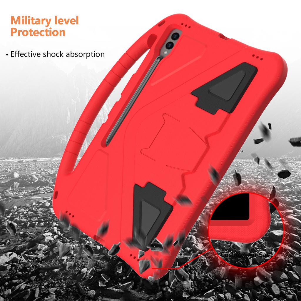 Pro Samsung Galaxy Tab S10 Ultra Pouzdro EVA Kryt na tablet s rukojetí Stojánek Vhodné pro děti