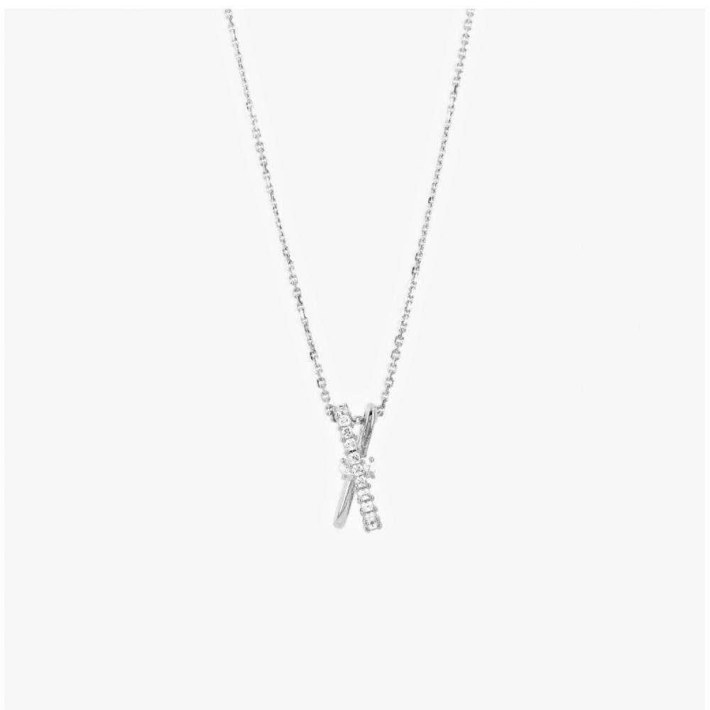 Swarovski 5689723 Hyperbola Twist Necklace