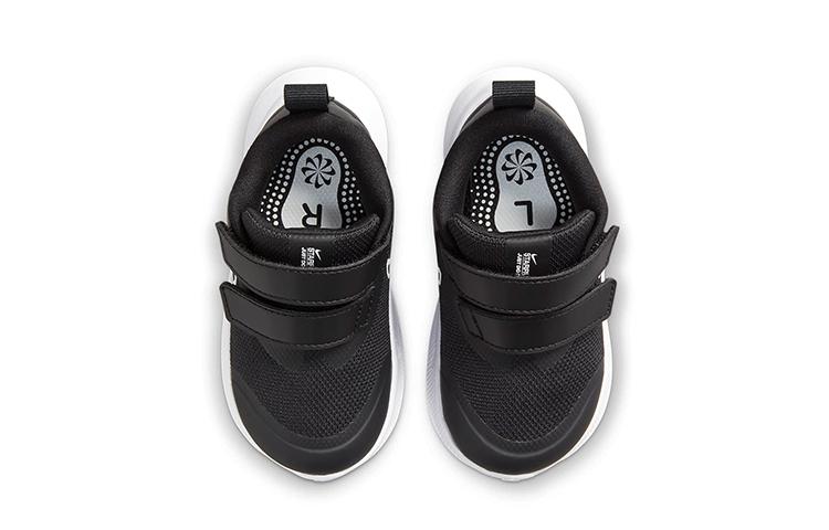 Nike Star Runner 3 Low Top Running Shoes Black White Infant And Toddler DA2778-003