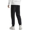 FILA Logo Print Hooded Sweatshirt And Comfortable Soft Cuffed Joggers Sports Set Men sweatshirt and joggers Black F51M449202F-BK+F51M449601F-BK