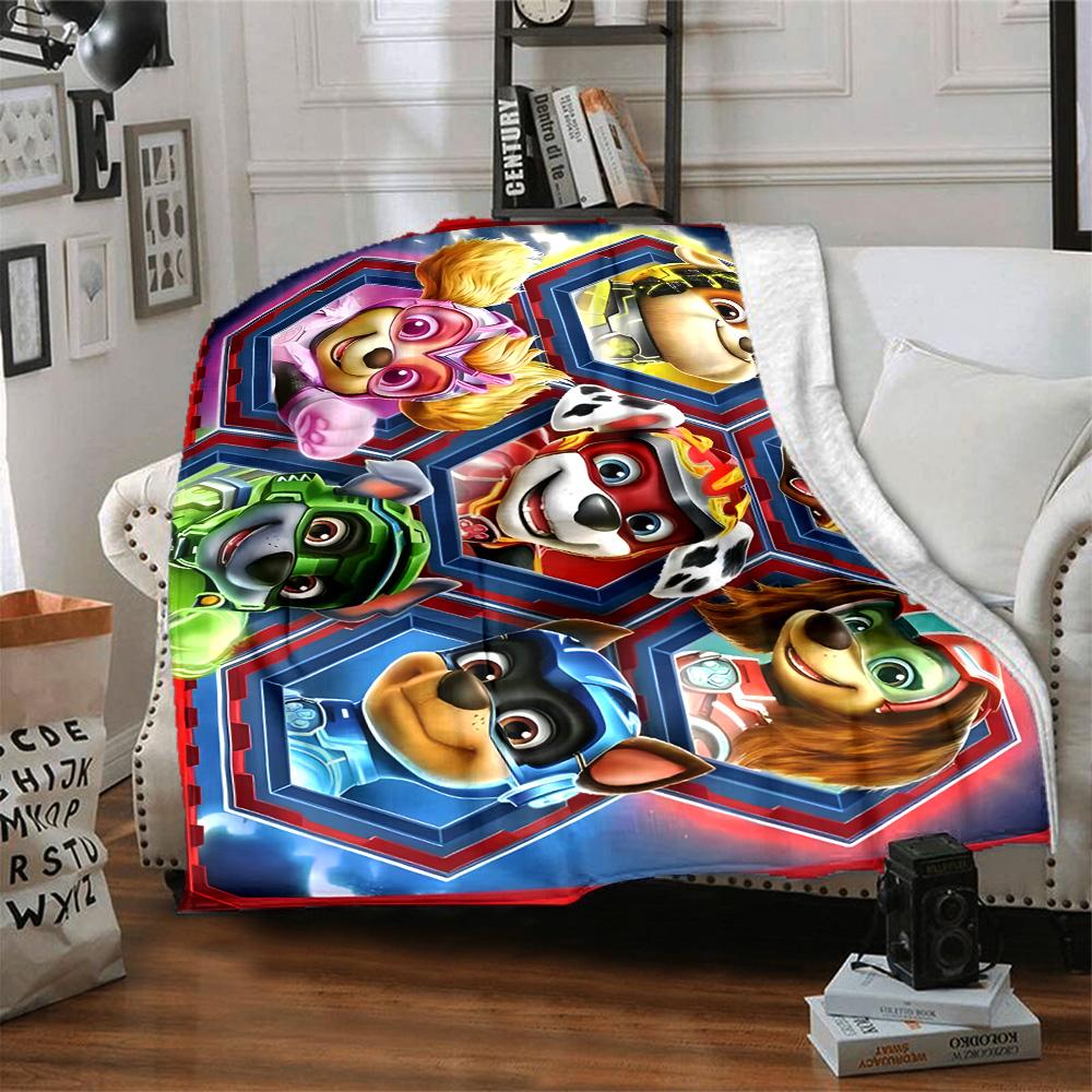1pc Paw Paw29 Blanket, Gift, for Men and Women, Soft Blanket, Good for Sofa Bed Couch Travel, Lightweight Flannel Blanket