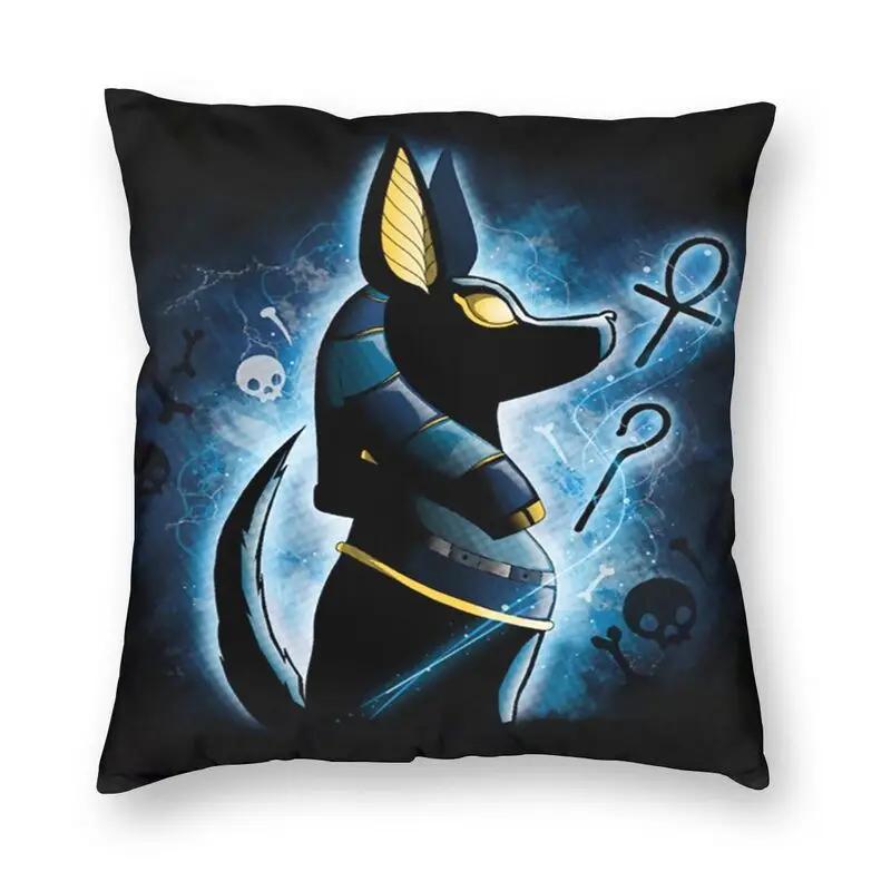 Egyptian cat and ankle cross floor print sofa cushion cover pillowcase home decoration party car bedding