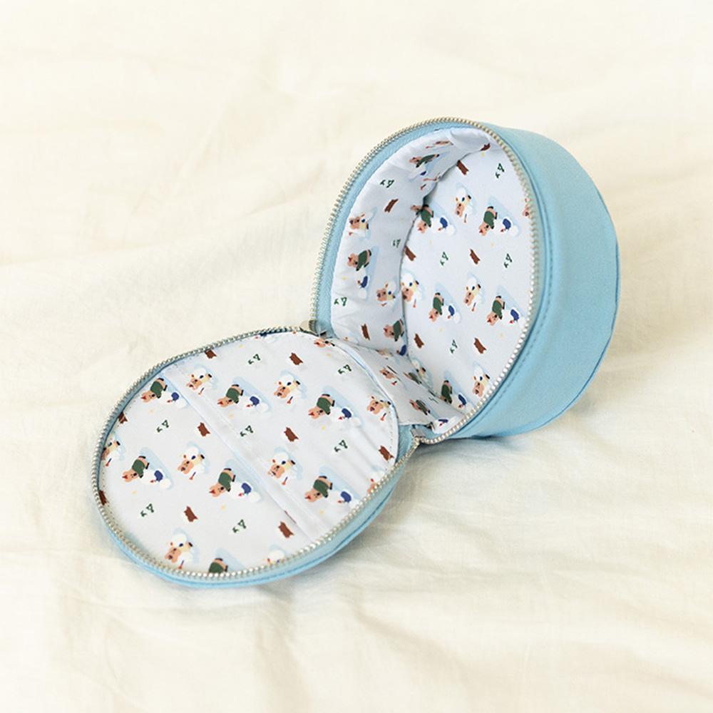DinoTaeng CoCo Cup Round Pouch