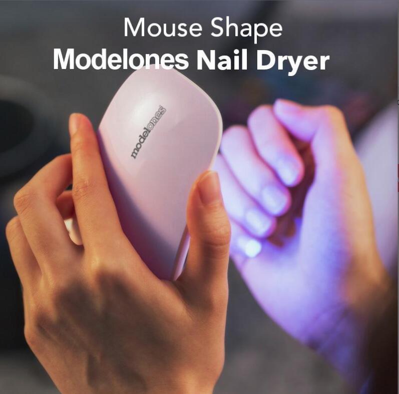 6W Mini Portable LED Sunlight UV LED Lamp Nail Gryer With USB Cable Mouse Designed Lightweight