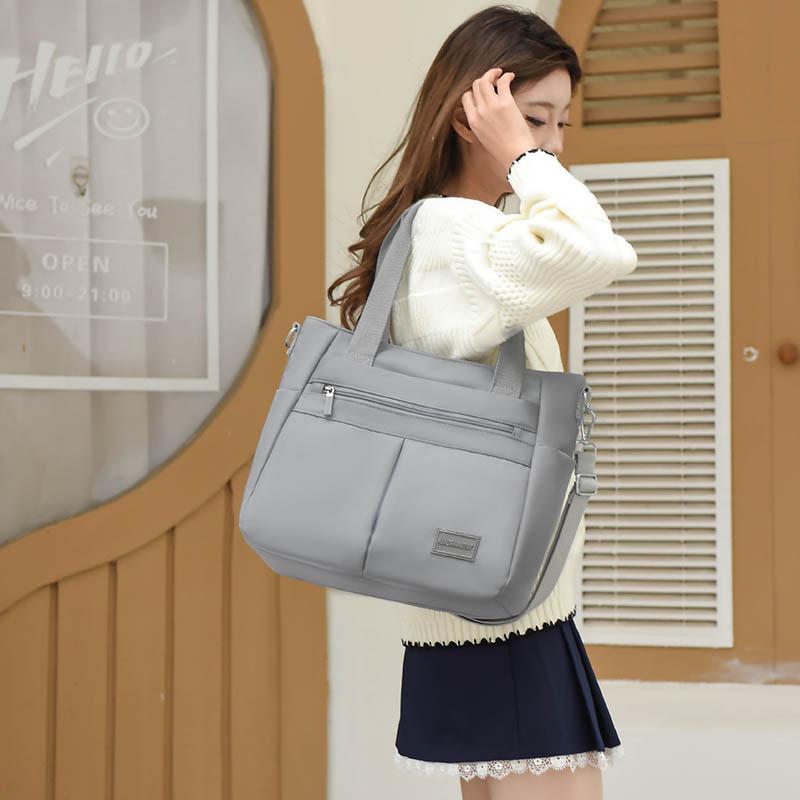 Women's Bag Nylon Large Capacity Shoulder Bag Lightweight Portable Crossbody Bag