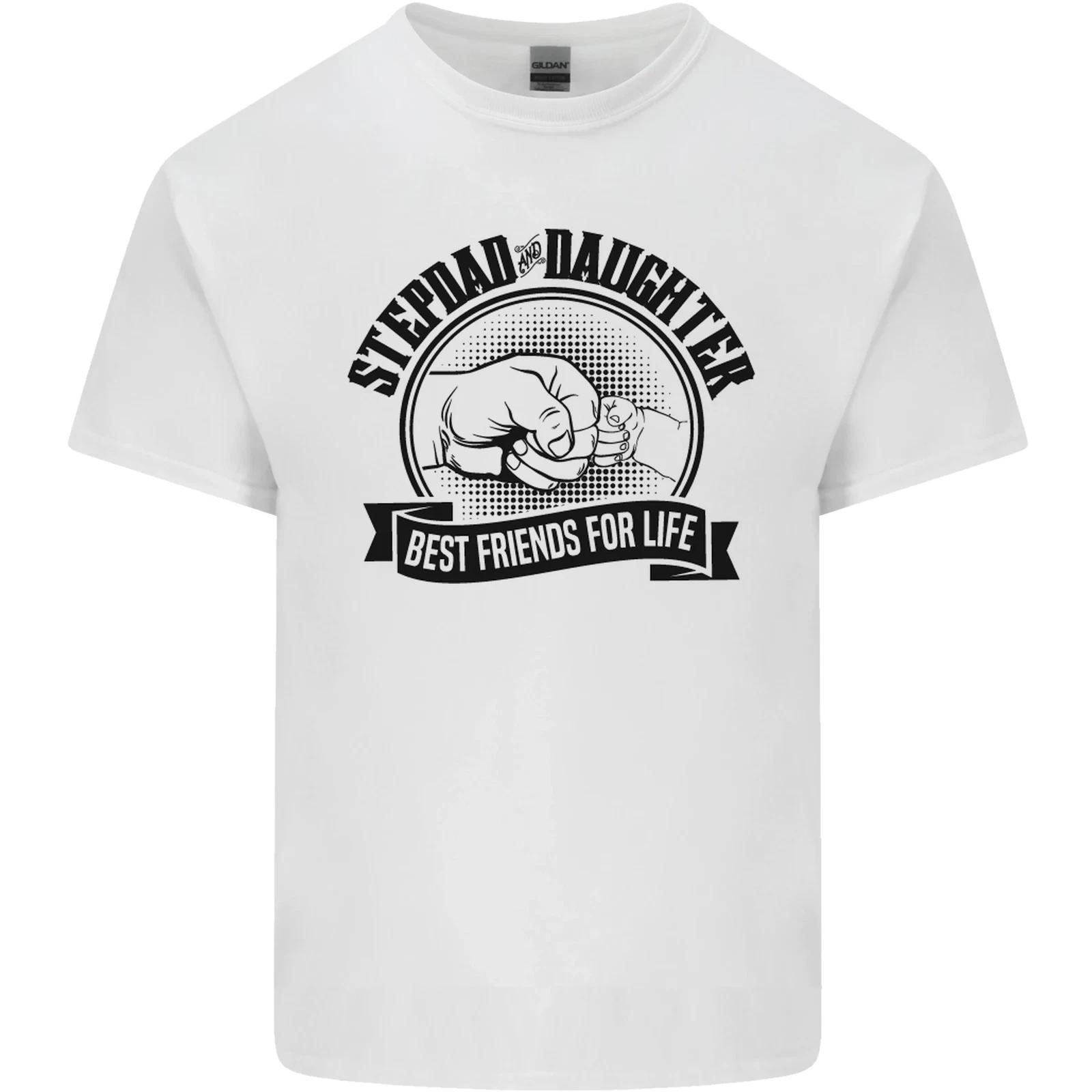 Stepdad & Daughter Best Fathers Day Kids T-Shirt Childrens L