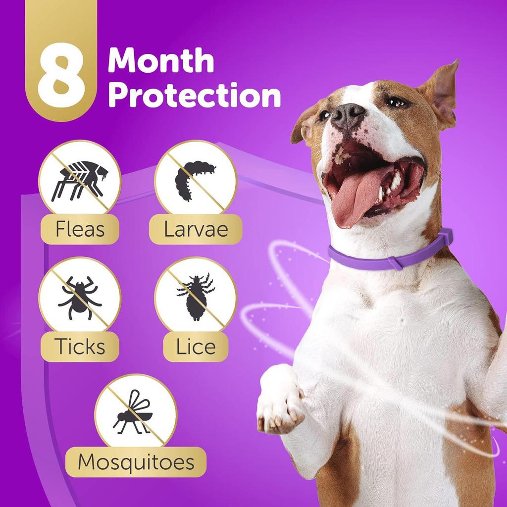 Pet Anxiety Relief Calming Collar for Cats and Dogs