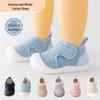 Velvet Warm Anti-slip Soft Bottom Toddler Indoor Shoes for Boys and Girls